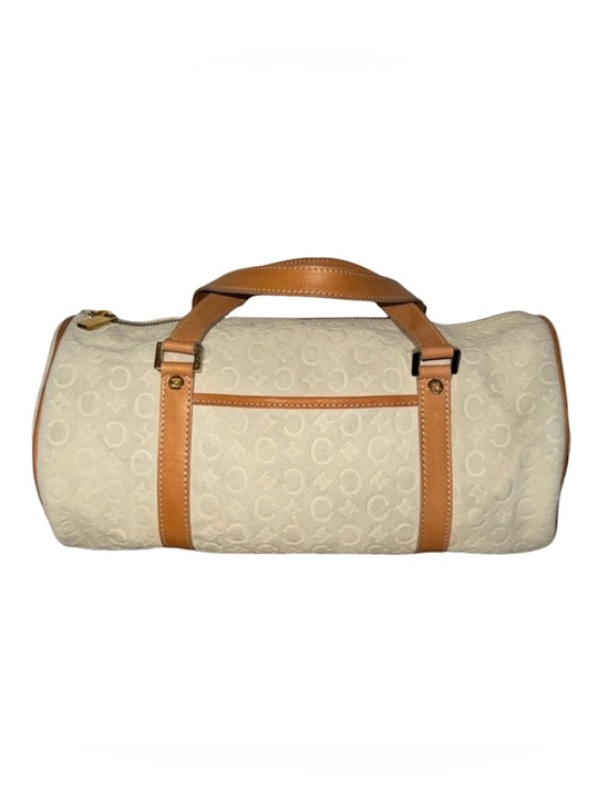 Handbags - CÉLINE C Macadam Suede Barrel Handbag
Celine C Cream